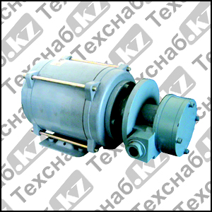 Насос паровозврата с двигателем