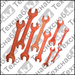 Ключи гаечные двусторонние с открытым зевом