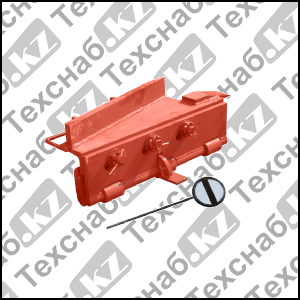 Башмак ЖД сбрасывающий (КСБ-Р)