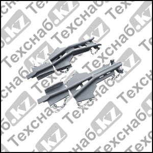 Башмак накаточный Рыбка (титановый)